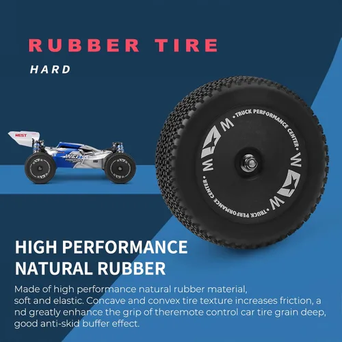 Miniatura 5 de WLtoys 144001 V2 1/14 RC Cars, 4WD Control remoto de alta velocidad para adultos, diseño de iluminación creativa, hardware y batería actualizados