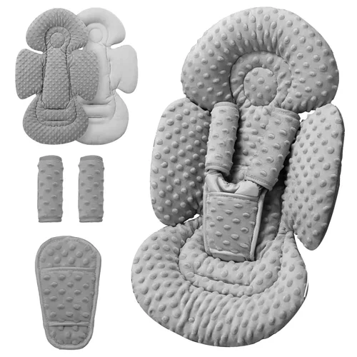 Miniatura 15 de Inserto de asiento de coche para bebé Genérico Compatible con columpio Mamaroo y columpio Graco y asiento de coche para bebé, soporte de cabeza