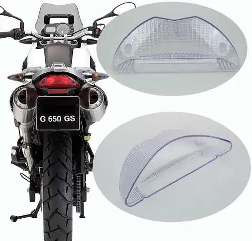 Miniatura 4 de Compatible con BMW - 2003-2008 F650GS, 2004-2007 F650GS Dakar, 2008-2016 G650GS, 2011-2015 G650GS Sertao; luz trasera LED de freno de la lámpara
