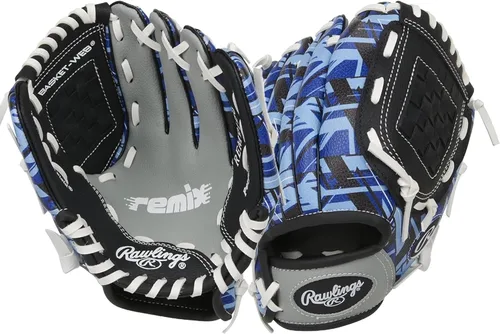 Miniatura 6 de Rawlings Remix T-Ball & Youth Baseball/Softbol Guante Tallas 9" - 10.5" Rosa