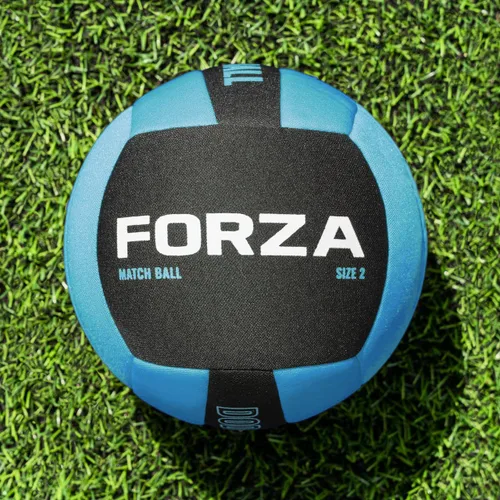 FORZA Dodgeball de tela de 7 pulgadas | Equipo de juego suave y parque infantil | 3 colores, paquetes de 1 o 6 Azul - Negro