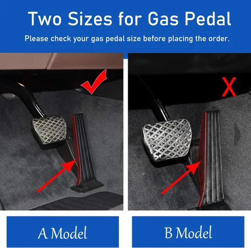 Miniatura 2 de Jaronx Compatible con cubiertas de pedal BMW, sin rotura de taladro, cubierta antideslizante de gas