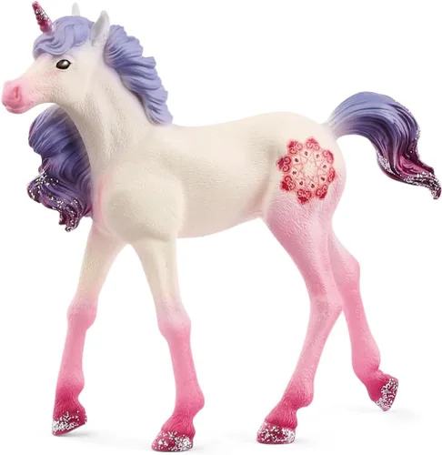 Miniatura 3 de Schleich Bayala - Juego familiar de unicornio de mandala de 3 quilates, con mamá, papá y lindas figuras de unicornio bebé, juguetes mágicos
