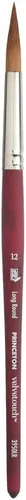 Miniatura 16 de Princeton Velvetouch Mini Pincel Filbert, Sintético, Mango Corto, Tamaño 0, 1 Unidad