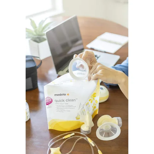 Miniatura 4 de Medela Bolsas MicroSteam de limpieza rápida y bolsas de almacenamiento de leche materna
