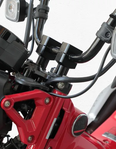 Miniatura 5 de KEMIMOTO Elevadores de manillar de motocicleta de 1 pulgada, elevadores de motocicleta de aleación de aluminio, altura de elevación de 1.5 pulgadas