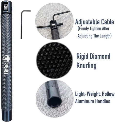 Miniatura 3 de Beast Release Jump Rope v.2.0 - Cuerda de velocidad ajustable para entrenamiento de alta intensidad, cardio y fitness