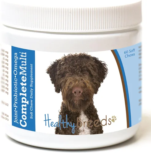 Miniatura 408 de Healthy Breeds Pug todo en uno multivitamínico suave masticable 60