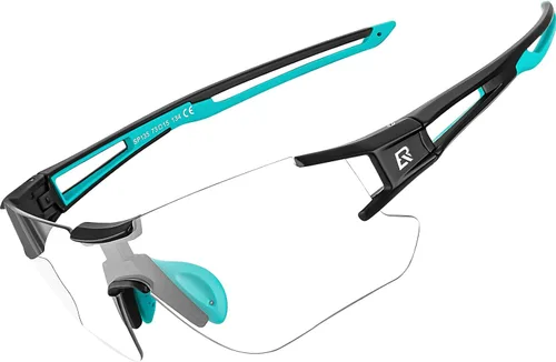 ROCKBROS Gafas de sol de ciclismo fotocromáticas para hombres y mujeres, gafas deportivas con protección UV