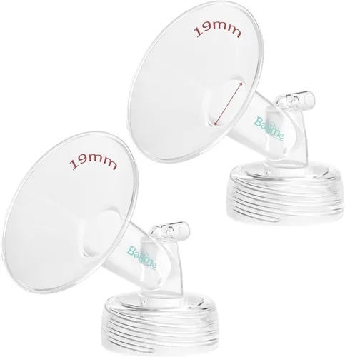 Miniatura 18 de Piezas de repuesto Spectra de brida de boca ancha de 0.945 in para S1 S2, piezas de repuesto de bomba Spectra sin BPA, perfectas para madres