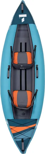 Miniatura 10 de TAHE Beach LP - Paquete completo de kayak inflable premium que incluye kayak, asiento, remo, bomba y bolsa de viaje/almacenamiento