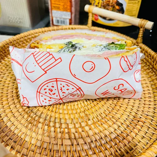 Miniatura 7 de 200 unidades de papel a prueba de grasa de 15 x 12 pulgadas, papel a cuadros para envolver alimentos. Envoltura para sándwich resistente a la grasa