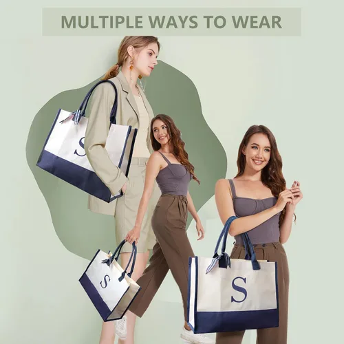 Miniatura 28 de BeeGreen Bolsa personalizada para mujeres, mamá, profesora, amigas, hermana, bolsas de regalo con bolsa de Comestic