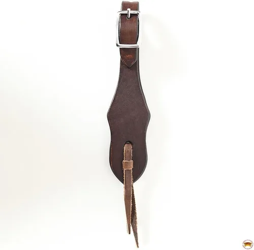 Miniatura 2 de HILASON Western Horse Tack Quick Change Buckle Slobber Straps Marrón