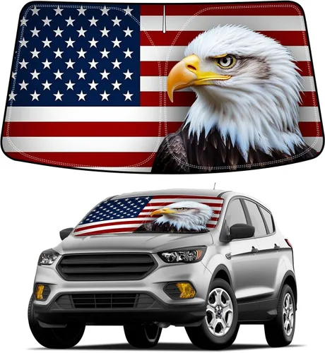 Miniatura 8 de Bestview Parasol para parabrisas para Ford Escape 2020-2025, ajuste personalizado, protector de parasol para ventana delantera, bloquea los rayos UV