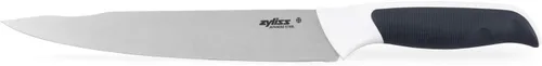 Miniatura 2 de Zyliss E920209 - Cuchillo para tallar cómodo, 7.3 in/7,25 pulgadas, acero inoxidable japonés, negro/blanco, cuchillo de cocina/cuchillo de carne