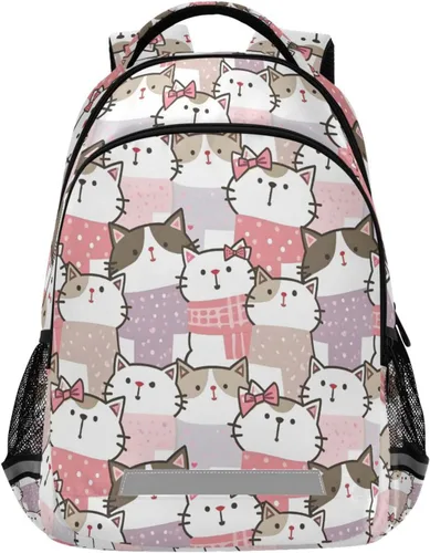 Miniatura 28 de ALAZA Mochilas de viaje con diseño de mariposa, luna y estrella, color azul turquesa, mochila escolar para hombres, mujeres, adolescentes y niños