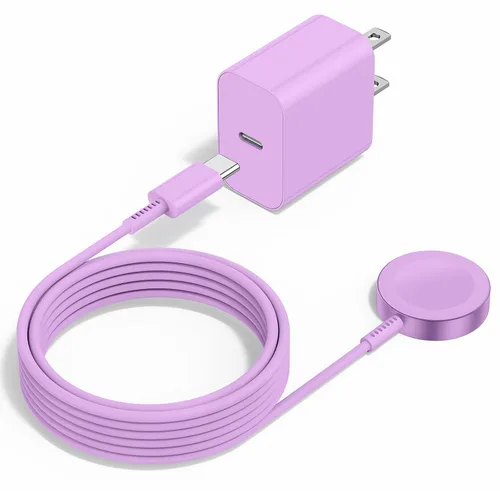 Miniatura 8 de Upgraded Apple Watch Charger, Magnetic Fast Charger, USB C Charger Block Plug Adapter with 3FT iWatch Portable Wireless Fast Charging Cable Cord for