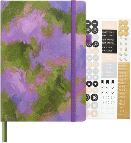 Miniatura 47 de &And Per Se - Cuaderno en blanco, 160 páginas, 5.7 x 8 pulgadas, cuaderno de rayas estrechas con papel grueso para escribir, cuaderno de tapa dura