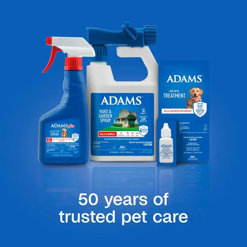 Miniatura 7 de ADAMS Tratamiento de ácaros de oído para perros y gatos de más de 12 semanas, mata los ácaros del oído al contacto, alivio para perros y gatos que