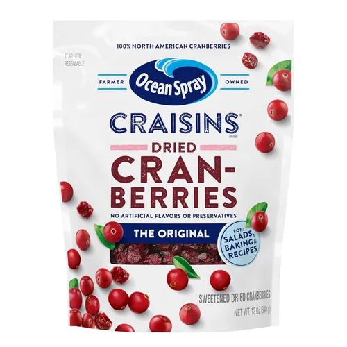 Miniatura 20 de Ocean Spray, Craisins - Arándanos secos, original, bolsa resellable de 12 onzas