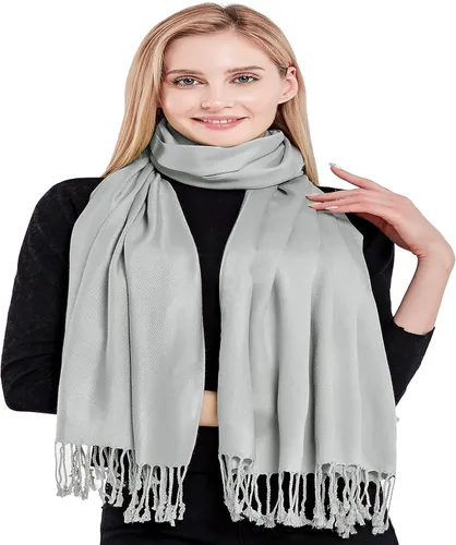 Miniatura 4 de CJ Apparel Solid Color Design Shawl Scarf Wrap Stole Throw Head Wrap Face Cover Pashmina NEW