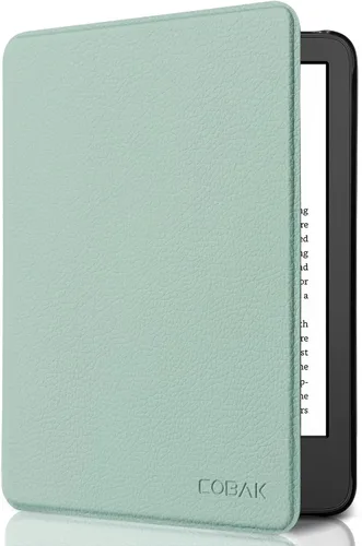 Miniatura 16 de CoBak Funda para Todos los Kindle Nuevos de 6 Pulgadas 2024 y 2022 (11ª Generación) - Cubierta Inteligente de Cuero PU, Suspensión y Activación