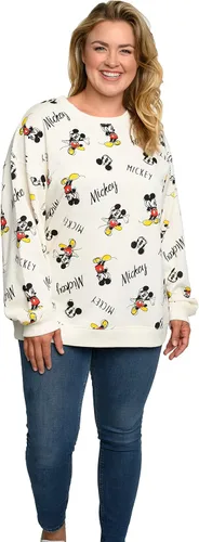 Miniatura 4 de Disney Sudadera de forro polar ligera de Mickey Mouse para mujer, talla grande