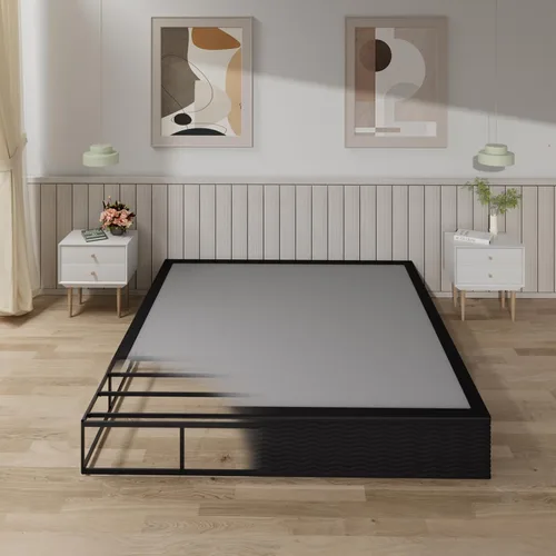 Miniatura 14 de Tyndall 10 Inch Twin Box Spring, Heavy Duty Metal Box Spring for Twin Size Bed Mattress Foundation with Fabric Cover, Noise-Free, Non Slip, Easy