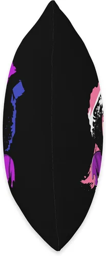 Miniatura 2 de African American Genderfluid Pride LGBTQ Gifts Afro Girl Genderfluid Flag History Melanin Black Pride - Almohada de 16 x 16 pulgadas, multicolor