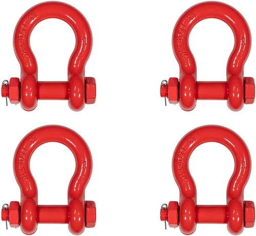 Miniatura 63 de Mytee Products - Grillete de anclaje forjado de 5/8" de acero al carbono con tornillo de aleación, 3.25 toneladas (6,500 libras) de capacidad de 20