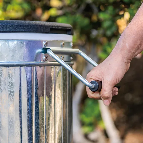 Miniatura 11 de Permasteel Enfriador de patio rodante: gran hielera para exteriores con ruedas, enfriador de bebidas para patio trasero, barbacoa, portón trasero