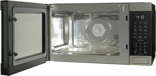 Miniatura 4 de GE GCST10A1WSS Horno de microondas de convección de 1.0 pies cúbicos, microondas de encimera de 1050W con función Air Fry y bandeja crujiente