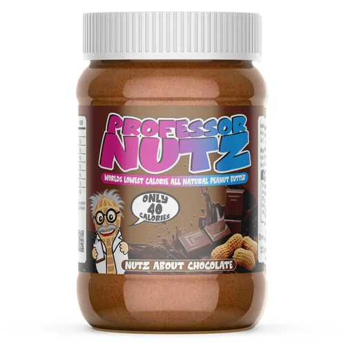 Professor Nutz Mantequilla de maní orgánica, baja en calorías, mantequilla de nueces, mantequilla de maní natural, fibra natural, maní saludable,