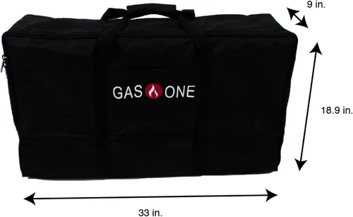 Miniatura 2 de GasOne Nuevo quemador de estufa de propano bolsa de transporte universal para parrillas de cocina de doble quemador resistente, 50460