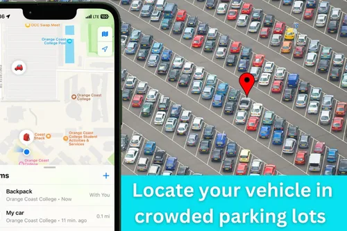 Miniatura 2 de Dispositivo de seguimiento GPS de rango ilimitado localizador de artículos para automóvil, bolso, mascota, llave, funciona con Apple Findmy No se