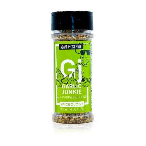 Miniatura 6 de Spiceology & Adam McKenzie - Adicto al ajo - Condimento multiusos, masajes para barbacoa y mezclas de especias - Uso en: pechuga de res, carne