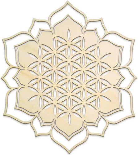 Miniatura 27 de Fourth Level MFG Ankh de 12", Arte de Pared de Madera de Geometría Sagrada, Decoración Colgante para el Hogar del Antiguo Egipto, Símbolo Eterno