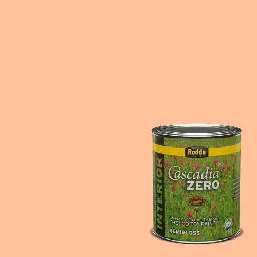 Miniatura 191 de Rodda Paint CASCADIA ZERO - Pintura plana e imprimación para interiores en uno, cuarto de galón, crema de ballet