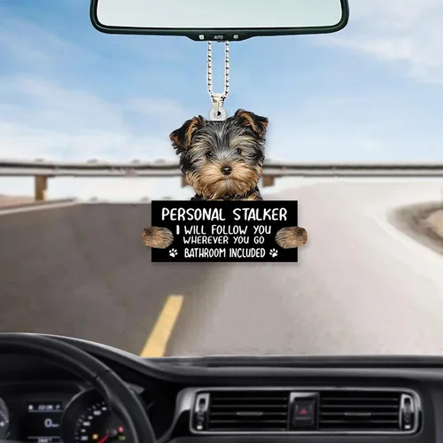 Miniatura 30 de Alaskan Malamute - Adorno colgante de coche para acechar personalmente, adorno de acrílico con nombre personalizado para perro, adorno de Navidad