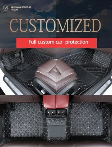 Miniatura 5 de Tapetes personalizados para suelo de automóvil para 95% de los sedán, SUV, deportivos, cobertura completa, para todo tipo de clima, hombres y 1