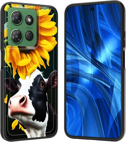 Miniatura 183 de Funda para Moto G 5G 2023, [probada en caídas de grado militar], resistente, resistente, resistente, a prueba de golpes, funda protectora