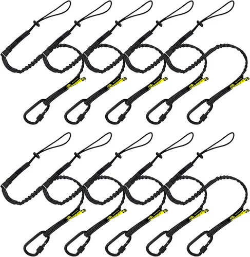 Miniatura 14 de BearTOOLS Cordón de seguridad intercambiable para herramienta de cambio rápido, 3 en 1, protección contra caídas de seguridad, bloqueo de tornillo