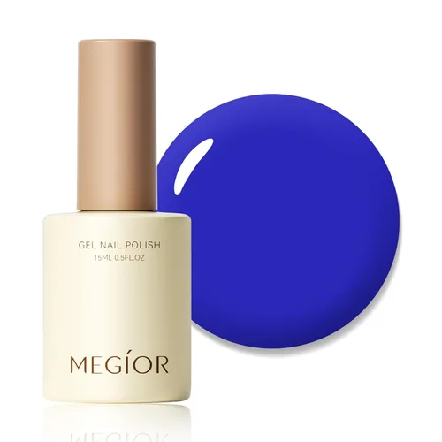 Miniatura 53 de MEGIOR Esmalte de uñas de gel blanco de 0.5 fl oz, color blanco antiguo, secado con luz UV, esmalte de gel francés, arte de uñas, salón de manicura