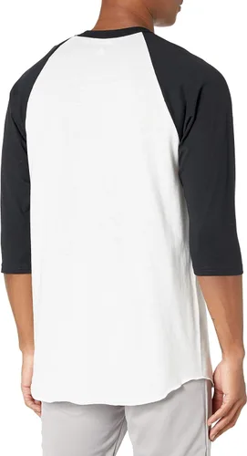 Miniatura 2 de Soffe MJ - Camiseta de béisbol de manga 34 para hombre