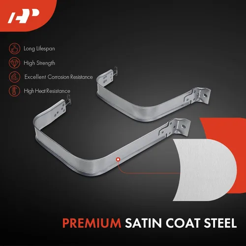 Miniatura 3 de A-Premium Correas de depósito de combustible compatibles con Ford Ranger 2004-2011 L4 2.3L V6 3.0L 4.0L Pick-up de cabina estándar, juego de 2 piezas