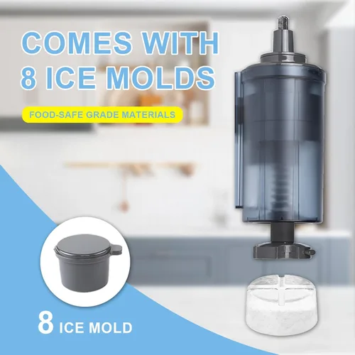 Miniatura 3 de Accesorio de hielo afeitado para batidora de pie de ayuda de cocina, máquina de cono de nieve, máquina de hielo afeitado, máquina de hielo de nieve