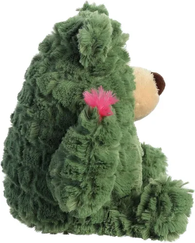 Miniatura 3 de Aurora® Whimsical Cactus Kingdom™ Cactus Bear™ - Animal de peluche, atractivo estético, abrazos reconfortantes, color verde, 8 pulgadas