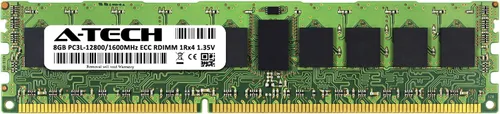 Miniatura 2 de A-Tech 8GB RAM for Supermicro Super H8DCT-F, H8SCM-F, H8SGL-F, X8DT6-F, X8DTE-F, X8DTL-6, X8OBN-F, X9DBi-F, X9DBU-3F DDR3 1600MHz PC3L-12800 ECC