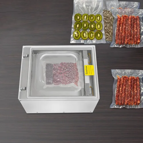 Miniatura 2 de Sellador al vacío de cámara, máquina de envasado de cocina, sellador al vacío de cámara de alimentos de cocina, sellador al vacío de 110 V